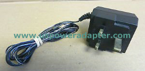 New DVE AC Power Adapter 9V 300mA 6W UK 3 Pin Socket - Model: DV-9300ACUK